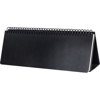 sigel Calendrier de table Conceptum, 2026, paysage, noir