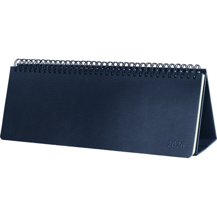sigel Calendrier de table Conceptum, 2026, paysage, bleu