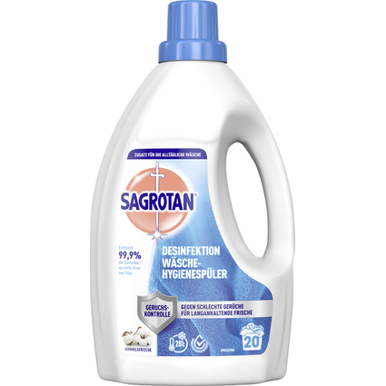 SAGROTAN Assainissant pour le linge Fracheur, 1,5 litre