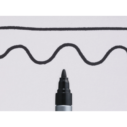 SAKURA Marqueur permanent Pen-touch 130, 1,2 mm, noir