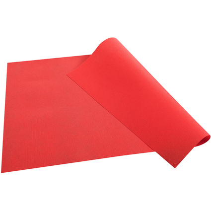 PROnappe Set de table jetable Spunbond, 400 x 300 mm, rouge