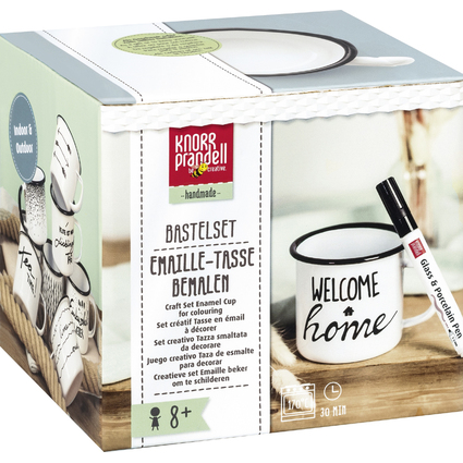 KNORR prandell Set cratif "Tasse en mail  dcorer"