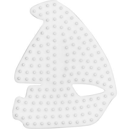 Hama Plaque pour perles  repasser "Voilier", blanc