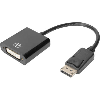 DIGITUS Adaptateur/convertisseur actif Displayport, DP - DVI