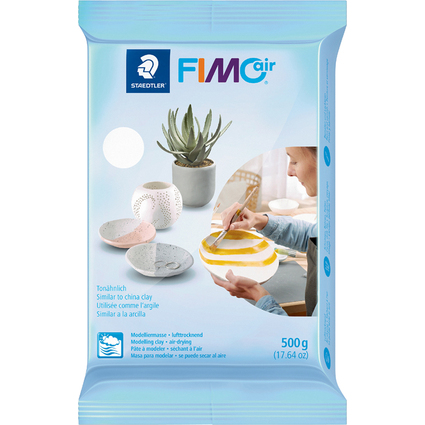 FIMO air Pte  modeler durcissant  l'air, 500 g, blanc