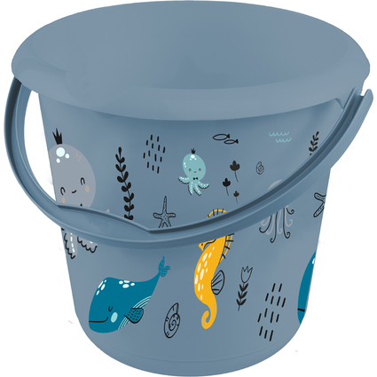 keeeper Seau dco ilvie "Sealife", rond, 10 litres