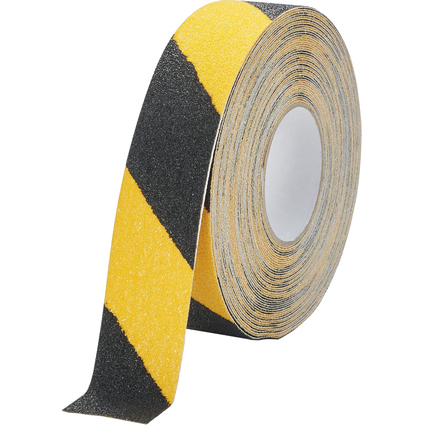 DURABLE Bande antidrapante DURALINE GRIP+, jaune/noir