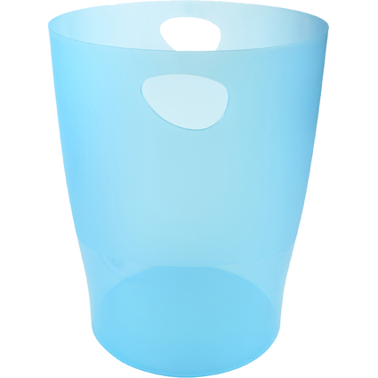 EXACOMPTA Corbeille  papier ECOBIN, 15 litres, turquoise