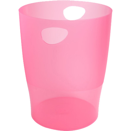 EXACOMPTA Corbeille  papier ECOBIN, 15 litres, framboise