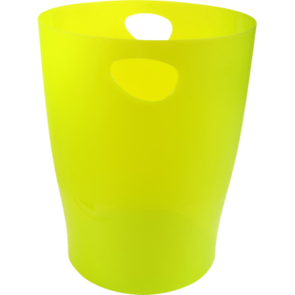 EXACOMPTA Corbeille  papier ECOBIN, 15 litres, vert anis