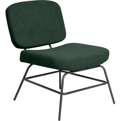 PAPERFLOW Fauteuil visiteur CURVE, vert