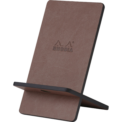 RHODIA Support pour tlphone mobile RHODIACTIVE, chocolat