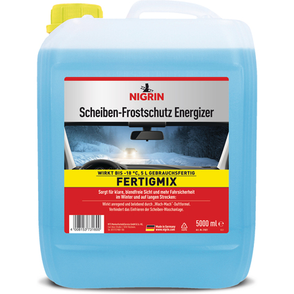 NIGRIN KFZ-Scheiben-Frostschutz ENERGIZER, Fertigmix, 5 l