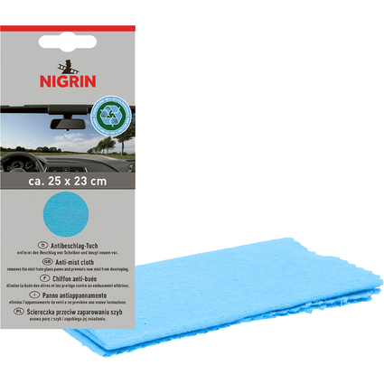 NIGRIN Chiffon anti-bue ECO, bleu, 250 x 230 mm