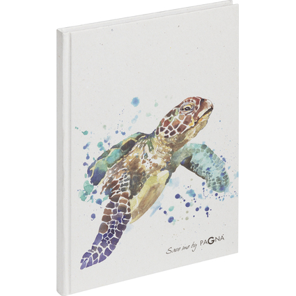 PAGNA Carnet de notes "tortue", A5,  points, 64 pages