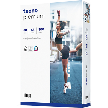 tecno Papier multifonction premium, A4, 80 g/m2, blanc