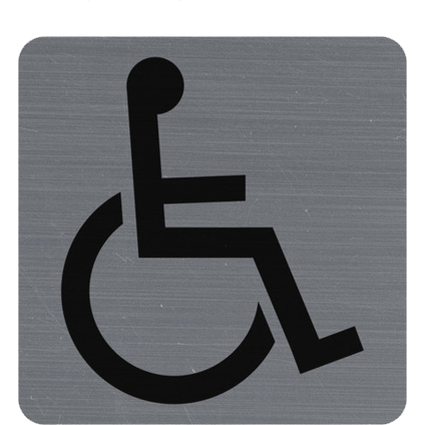 EXACOMPTA Plaque de signalisation "Handicaps"