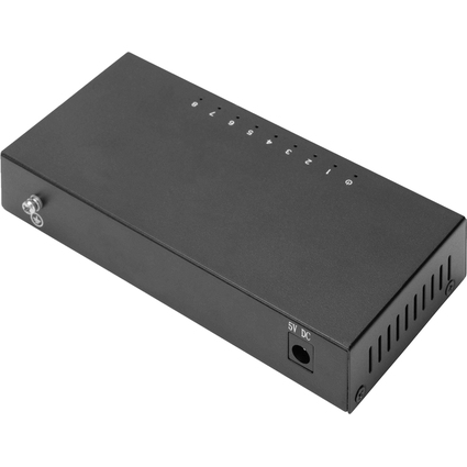 DIGITUS Commutateur 8 ports, Fast Ethernet, Unmanaged