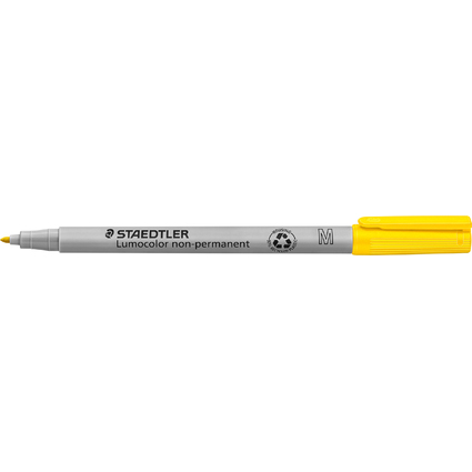 STAEDTLER Marqueur non permanent 315M Lumocolor, jaune