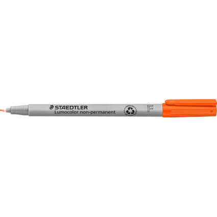 STAEDTLER Marqueur non permanent 316F Lumocolor, orange