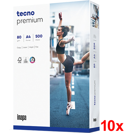 tecno Papier multifonction premium, A4, 80 g/m2, blanc