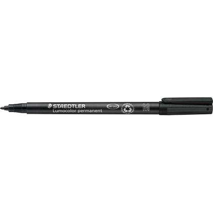 STAEDTLER Marqueur permanent 317M Lumocolor, noir