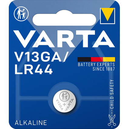 VARTA Pile bouton alcaline "Professional Electronics", V13GA