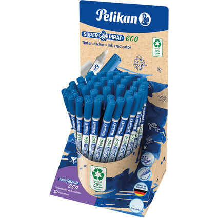 Pelikan Effaceur d'encre Super Pirat eco 850M, prsentoir