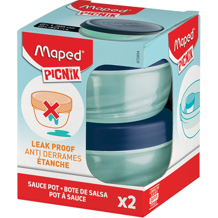 Maped PICNIK Pot  sauce ORIGINS famille, rond, 40 ml, 2