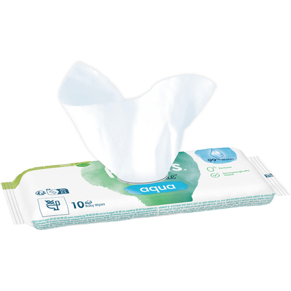 Pampers Lingette humide Harmonie aqua, pack voyage