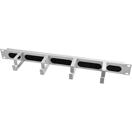 LogiLink Panneau guide-cble 19", 1 U, 4 triers guide-cble