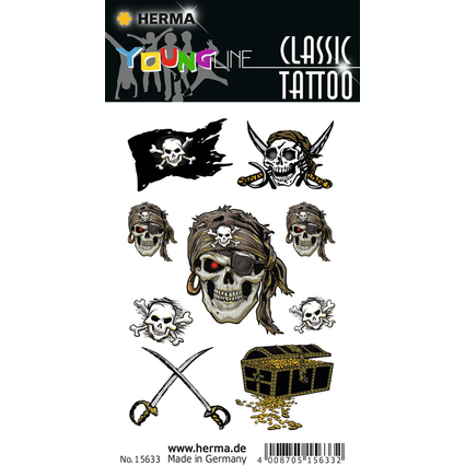 HERMA Tatouage CLASSIC "Pirate"