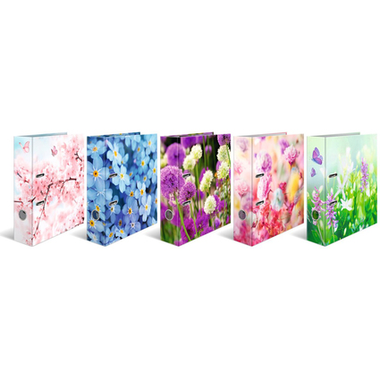 HERMA Assortiment de classeurs  motifs "Fleurs"