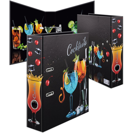 HERMA Classeur  motifs Flavors "Cocktails", A4