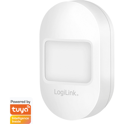 LogiLink Dtecteur de mouvements Smart Wi-Fi, blanc