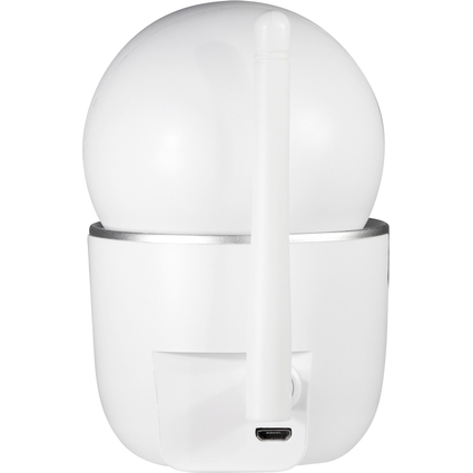 LogiLink Camra IP Smart Wi-Fi, compatible Tuya, blanc