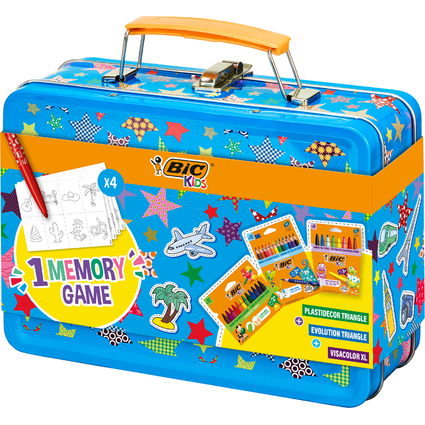 BIC KIDS Kit de coloriage pour le voyage  "MEMORY GAME"