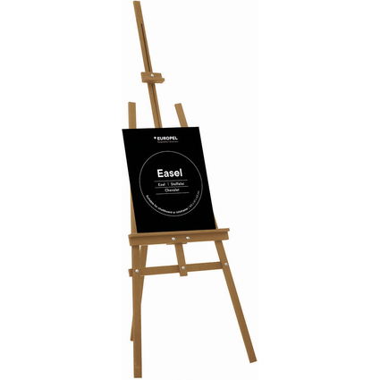 EUROPEL Chevalet EASEL pour tableaux noirs, naturel