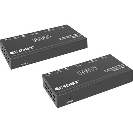 DIGITUS Kit d'extension HDMI 4K HD BaseT, 70 m