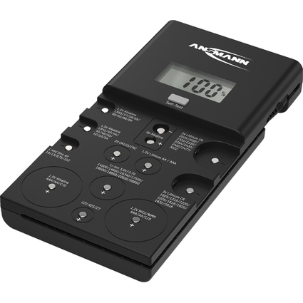 ANSMANN Testeur de piles "ENERGY CHECK LCD", noir