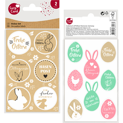 SUSY CARD Oster-Sticker "Frhjahr & Ostern"