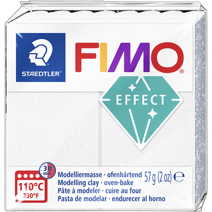 FIMO Pte  modeler EFFECT GALAXY, blanc, 57 g