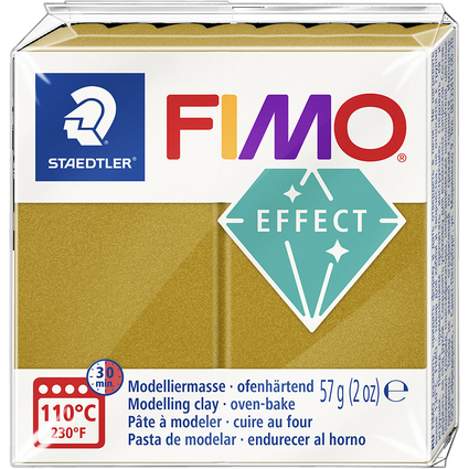 FIMO Pte  modeler EFFECT, or mtallis, 57 g