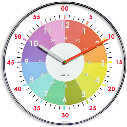 CEP Orium Horloge ducative Practice, diamtre 300 mm