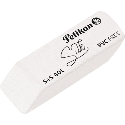 Pelikan Gomme plastique S+S 40L, blanc