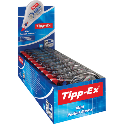 Tipp-Ex Roller correcteur Mini Pocket Mouse, 5 mm x 6 m