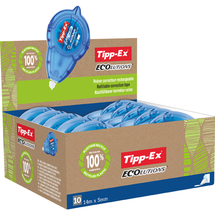 Tipp-Ex Roller correcteur "ecolutions Easy Refill"