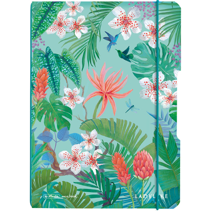 herlitz Carnet de notes my.book flex Ladylike "Jungle", A5