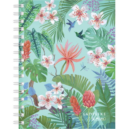 herlitz Carnet  spirales Ladylike "Jungle", A5