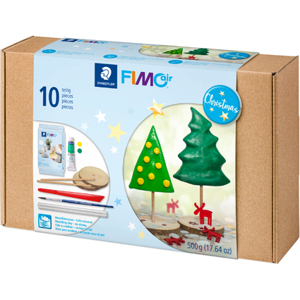 FIMO air Kit de pte  modeler Christmas, durcit  l'air